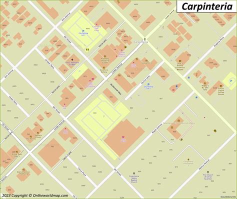 Carpinteria Map | California, U.S. | Discover Carpinteria with Detailed Maps