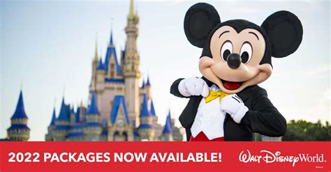 2022 Walt Disney World Resort Vacation Packages Now Available