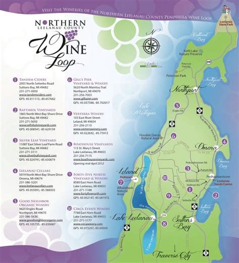 Traverse City Wineries Map - Downtown Albany New York Map