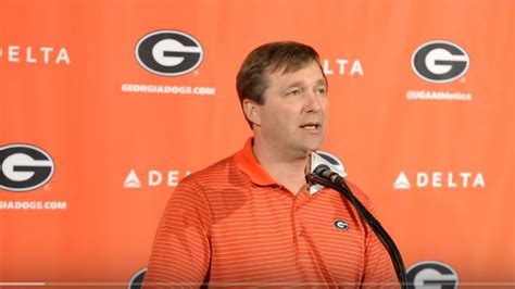 WATCH: Kirby Smart Press Conference After First Day of Spring Practice ...