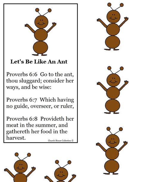 Ants Coloring Page For Kids Proverbs 15 - smart-kiddy.blogspot.com