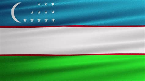 Flag of Uzbekistan Waving [FREE] - YouTube