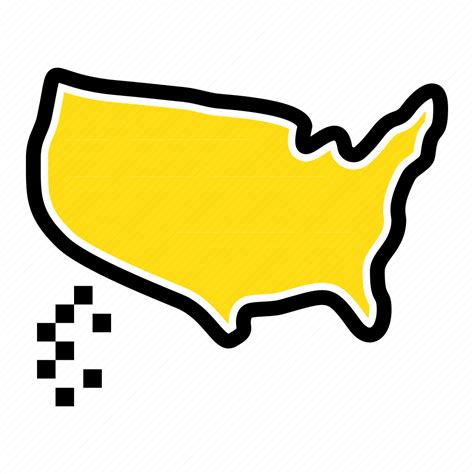 United States Map Icon