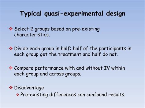 PPT - Quasi-Experimental Designs PowerPoint Presentation, free download - ID:161667