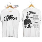 Eric Clapton World Tour 2023-2024 Merch, Eric Clapton 2023 Concert Shirt, Eric Clapton Tour ...