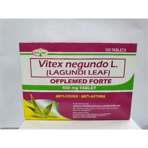 lagundi capsule 600 mg lagundi leaf | Lazada PH