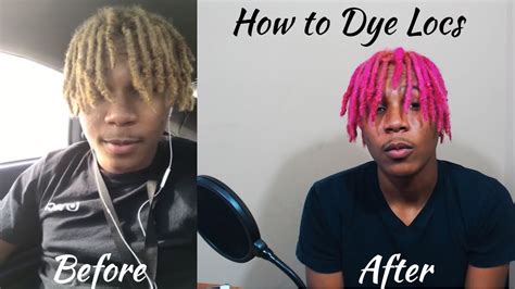 How to Dye Dreads! Dying My High Top Dreads Pink! - YouTube