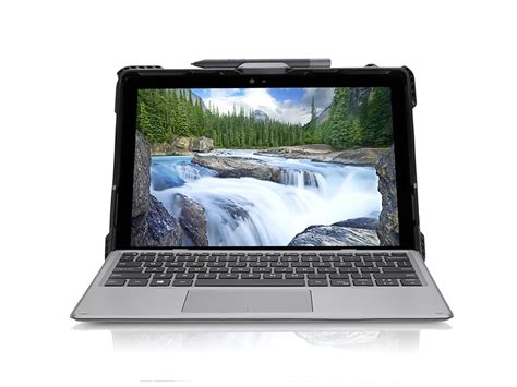 Dell DELL-RG1322C Commercial Grade Case for Latitude 7320 Detachable, Stylus holder, Kickstand ...