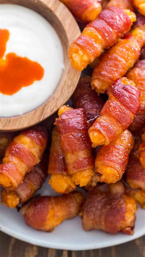 Bacon Wrapped Tater Tots - The Shortcut Kitchen