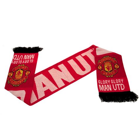 Manchester United FC Glory Glory Scarf | Taylors Merchandise