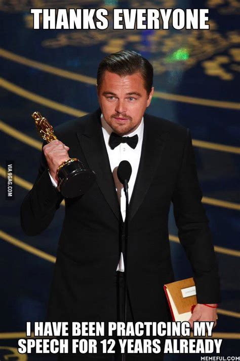 Leonardo Dicaprio Oscar Meme