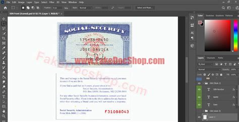 fake ID Card Psd Template Archives - fakedocshop