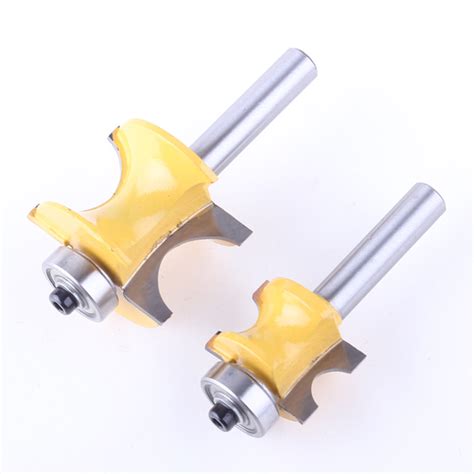 Router Bits 5Pcs 8mm Shank Radius Bullnose Router Bit Set C3 Carbide Woodworking Cutter Home ...