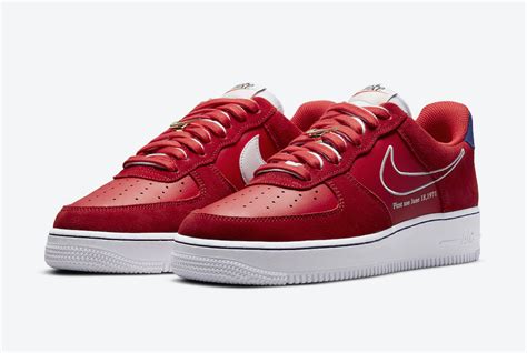 Nike Air Force 1 Low First Use University Red DB3597-600 Release Date - SBD