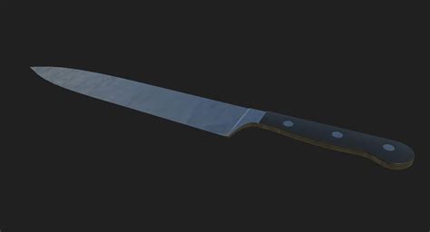 Kitchening Knife Free 3D Models Blender - .blend download - Free3D