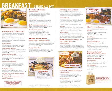 bob evans menu - Google Search | Bob evans breakfast, Bob evans, Fresh breakfast