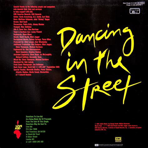 1985 Dancing In The Street - David Bowie & Mick Jagger - Rockronología