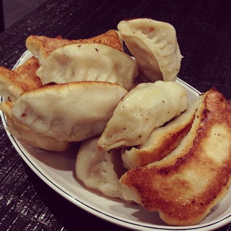 Dumplings Plus: Pan-fried Dumplings. Pan Fried Dumplings, Pancakes, Eat, Breakfast, Food ...