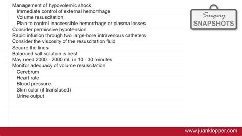 Hypovolemic shock: it is and treatment — Your Health