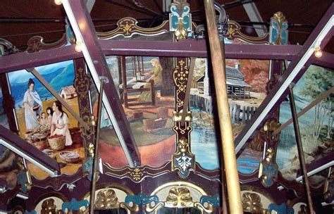 National Carousel Association - Coolidge Park Carousel - Upper Inside Scenery Panels | Coolidge ...