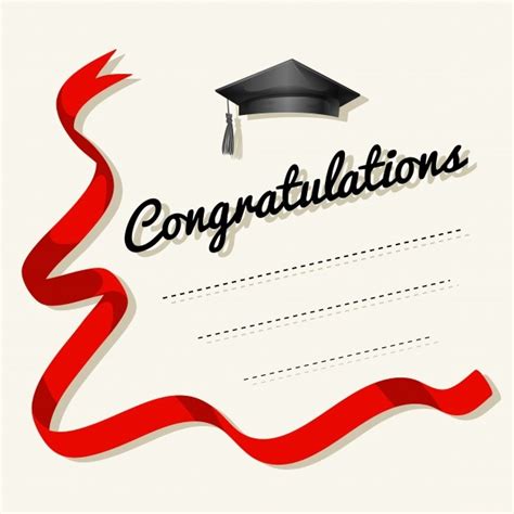 Congratulations Template Free