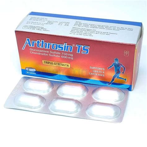 Arthrosin TS Tablet 750mg+600mg - BanglaMeds Online Pharmacy | Medicine ...