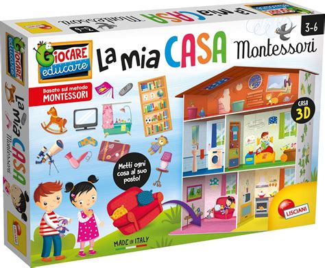 Liscianigiochi - Montessori La Mia Casa, 72477: Amazon.de: Spielzeug