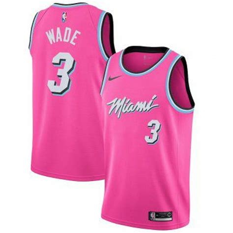 Hot Pink Wade Miami Jersey | Basketball clothes, Miami heat, Athletic ...