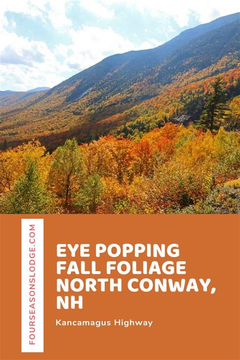 Where is the BEST fall foliage in the country? North Conway, NH! Fall ...