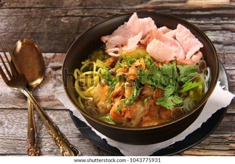 Mie Sop Medan Traditional Dish Chicken Stock Photo 1043775931 ...