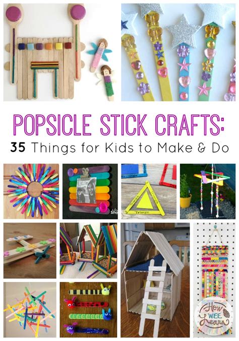 Popsicle Stick Crafts: 35 Fun Things for Kids to Make & Do - How Wee Learn