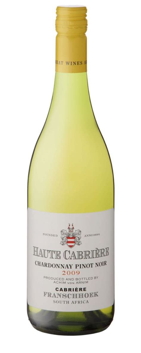 Haute Cabrière Chardonnay Pinot Noir 2009 | wine.co.za