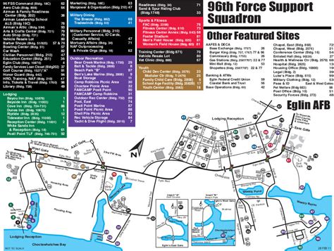 Eglin Afb Map Building 1