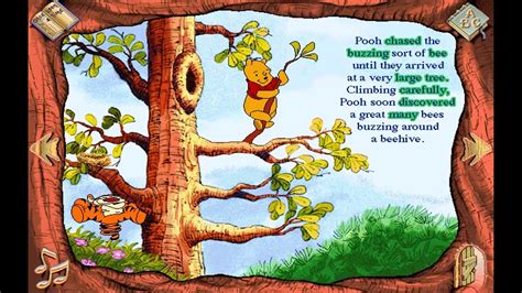 Winnie The Pooh And The Honey Tree Animated Storybook