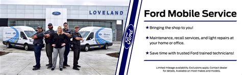 Ford Mobile Service Loveland CO | Service Coupons Greely | Denver