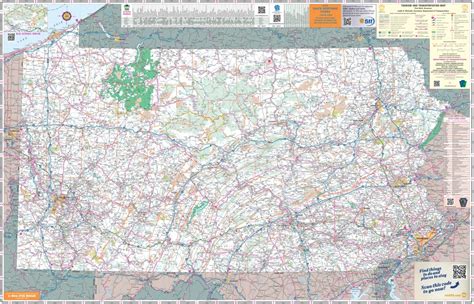 Pennsylvania Road Map - Pa Road Map - Pennsylvania Highway Map ...