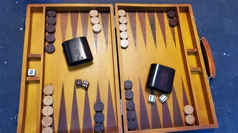 Backgammon: Let's go play at the bar!