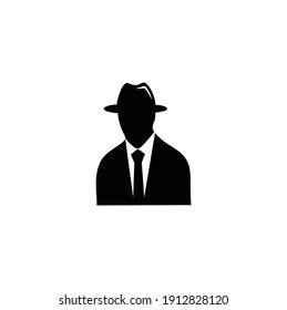 Gangsters Silhouette Black White Stock Vector (Royalty Free) 1912828120 | Shutterstock