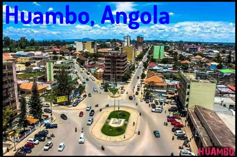 Huambo Map - Angola