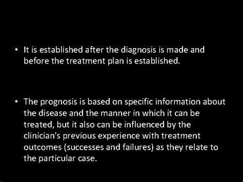 PROGNOSIS Definition Difference between prognosis and risk Types