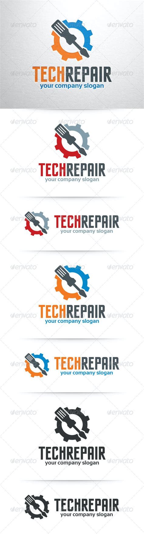 Tech Repair Logo Template by LiveAtTheBBQ | GraphicRiver