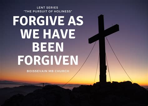 Forgive as We have been Forgiven | Boissevain Mennonite Brethren Church