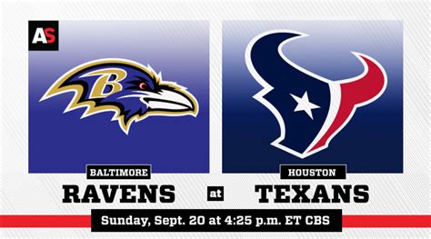 Baltimore Ravens vs. Houston Texans Prediction and Preview - Athlon Sports