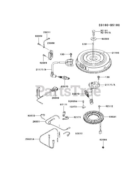 Kawasaki FR691V-CS09 - Kawasaki Engine ELECTRIC-EQUIPMENT Parts Lookup ...