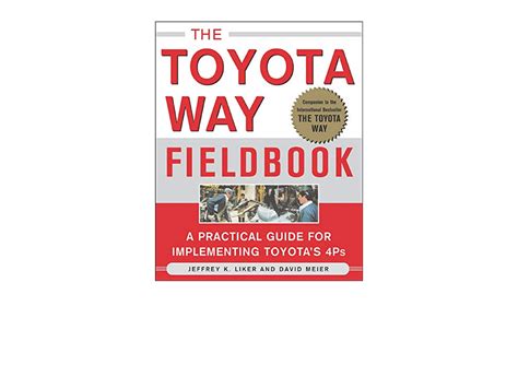 Download PDF The Toyota Way Fieldbook for ipad - Studocu