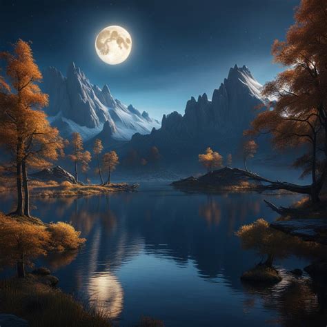 Moon Landscape - AI Generated Artwork - NightCafe Creator