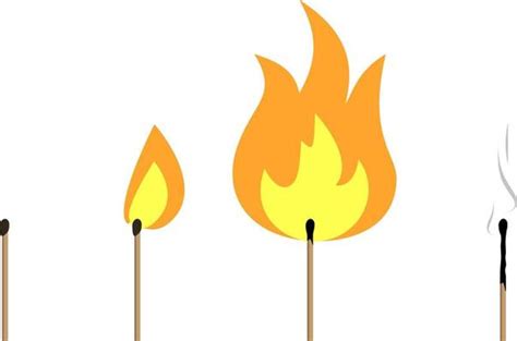 Burning Match Vector Art, Icons, and Graphics for Free Download