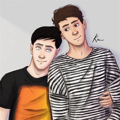 Dan and Phil by MarketaKindlova on DeviantArt