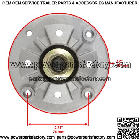 Spindle Assembly Deck 42" for John Deere D105 D120 D125 D170 / AUC15811 - Powerpartsfactory ...