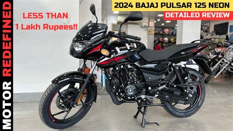 2024 Bajaj Pulsar 125 Neon Edition Review | Huge price Drop!!! Most Value For Money 125CC Bike ...